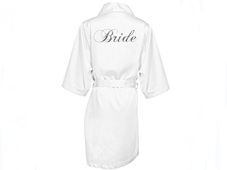 Satin Blank Robe - Adult size